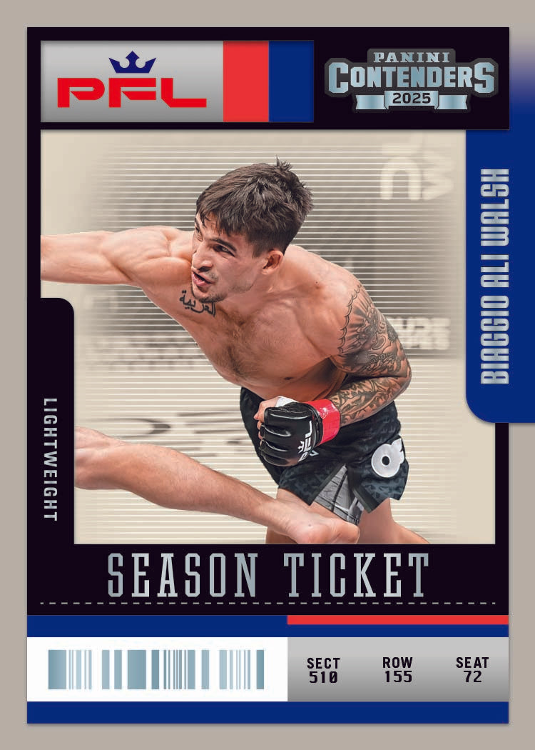 2025 Panini Contenders PFL Professional Fighters League Hobby Box 