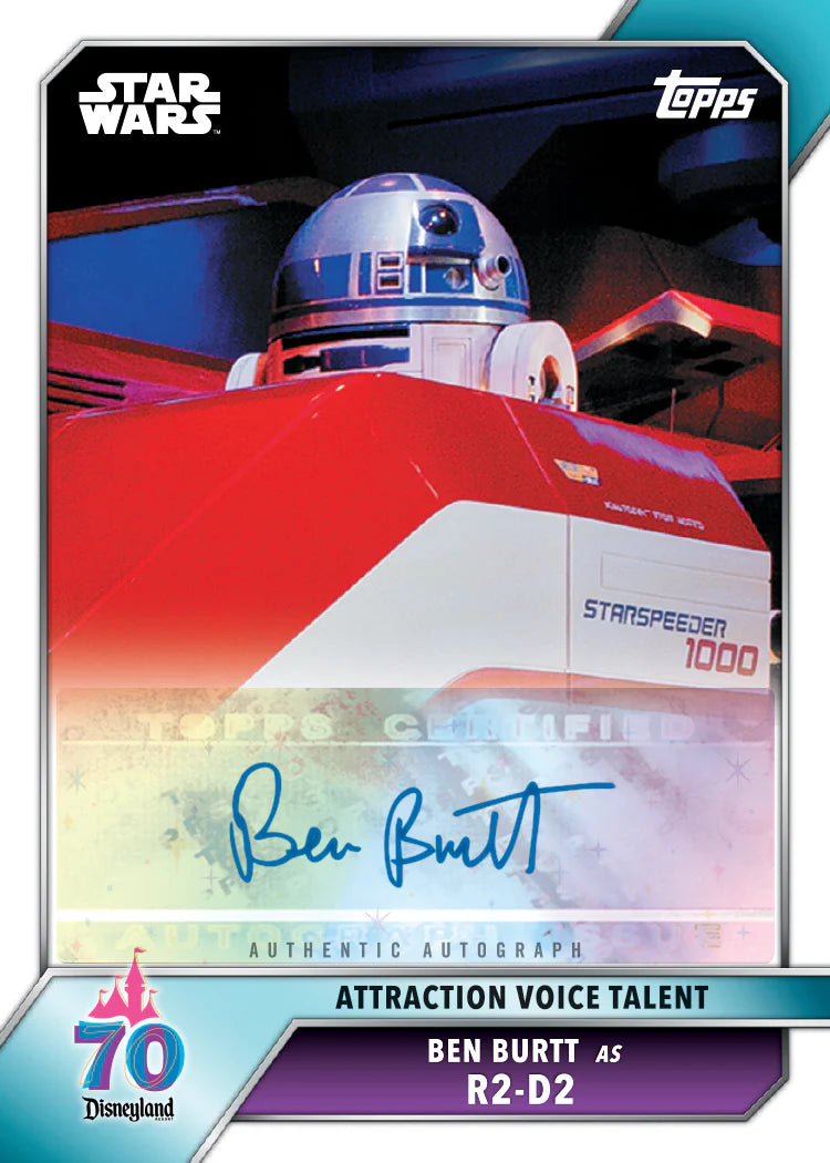 2025 Topps Disneyland 70th Anniversary - Hobby Box