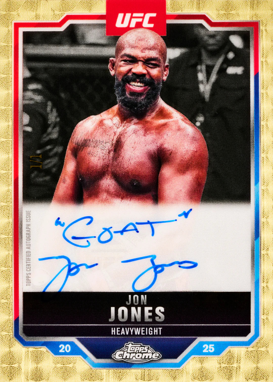 2025 Topps Chrome UFC Value Box