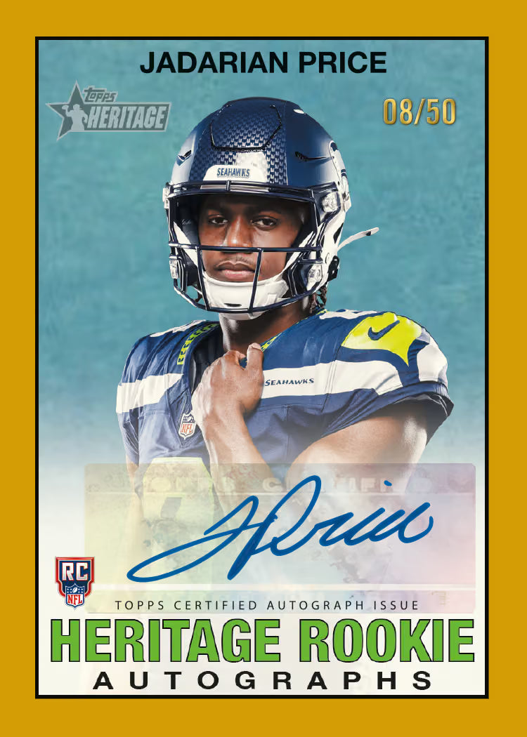 2026 Topps Heritage Football – Mega Box NFL