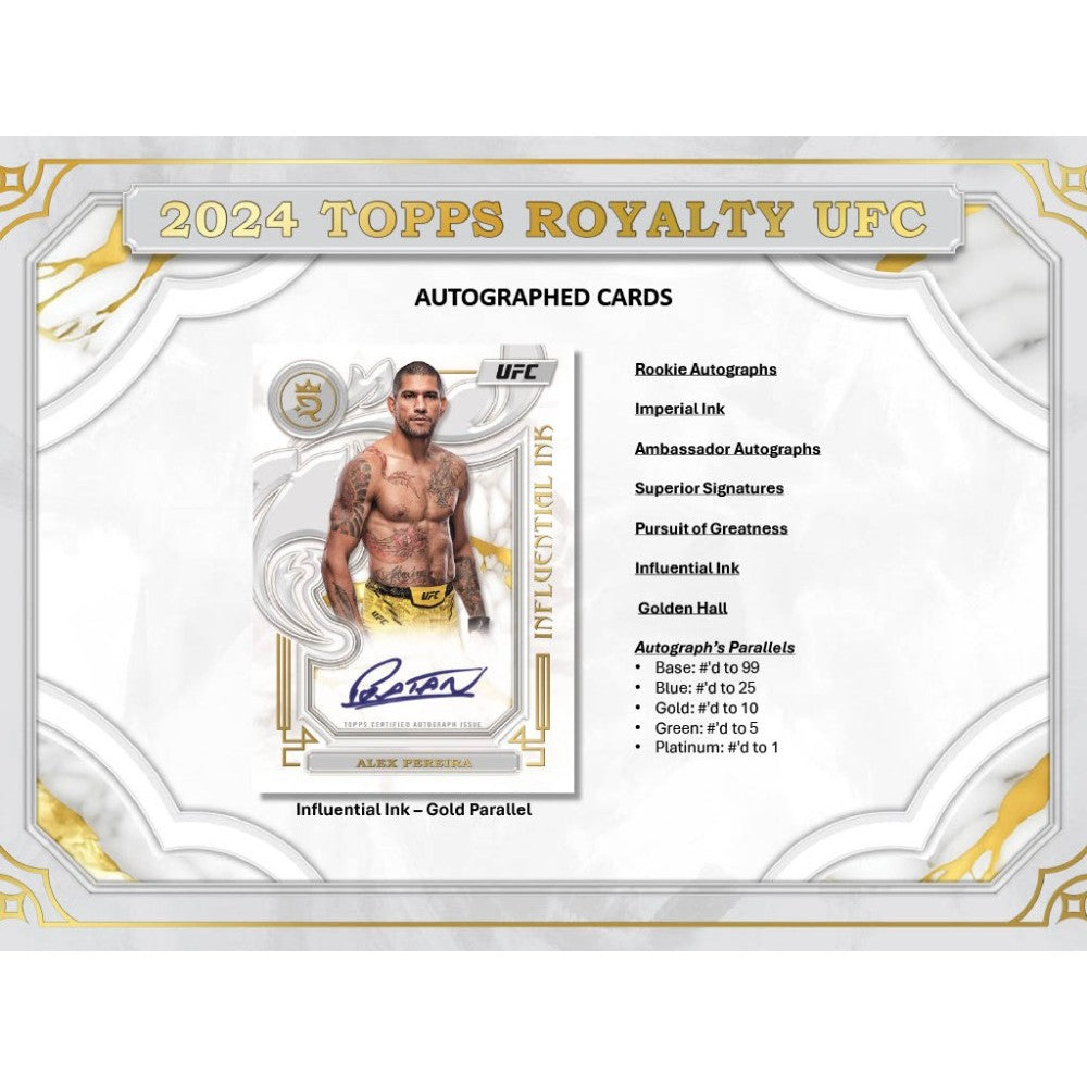 2024 Topps Royalty UFC Hobby Box