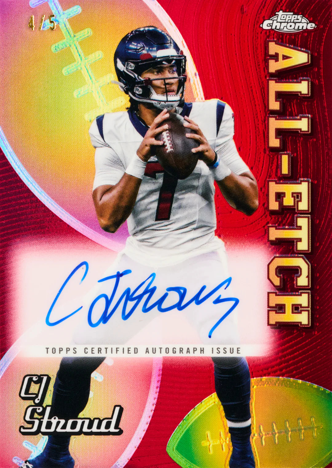 2024 Topps Chrome Football (NFL)- Mega Box