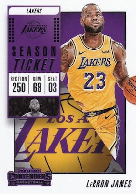 2018/19 Panini Contenders Basketball Fat Pack