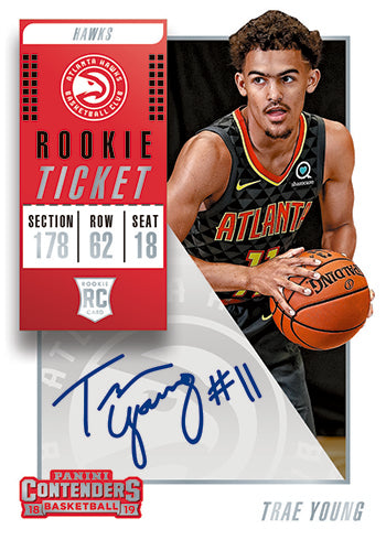 2018/19 Panini Contenders Basketball Fat Pack