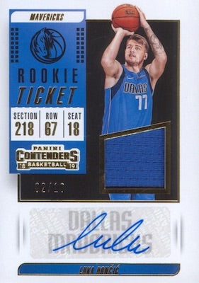 2018/19 Panini Contenders Basketball Fat Pack
