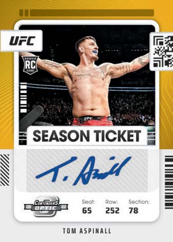2022 Panini Chronicles UFC Blaster Box
