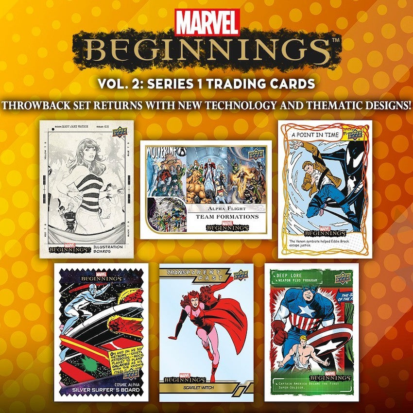 Upper Deck Marvel Beginnings Volume 2 Series 1 Blaster Box