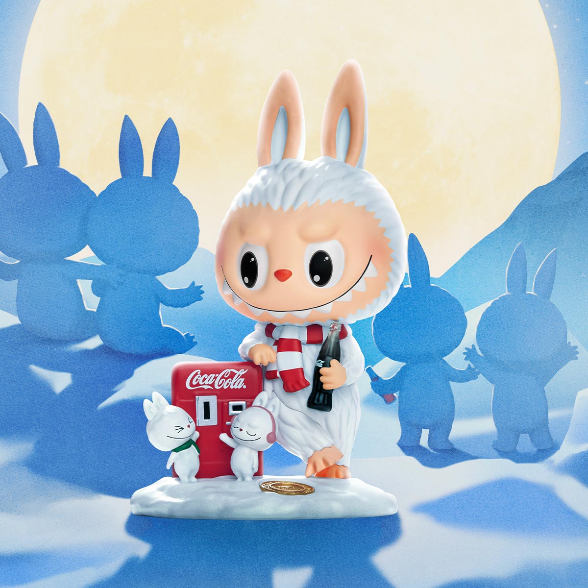 Pop Mart LABUBU THE MONSTERS COCA-COLA Series Figures