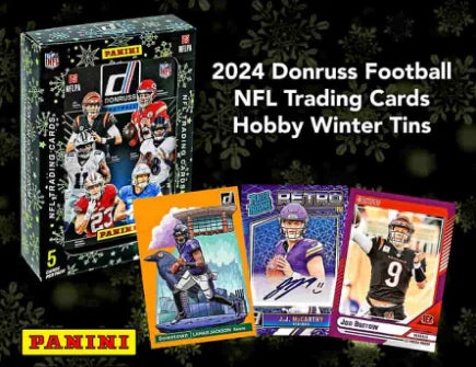 Panini Donruss Football Winter Holiday Tin 2024 - Shaks collectibles 