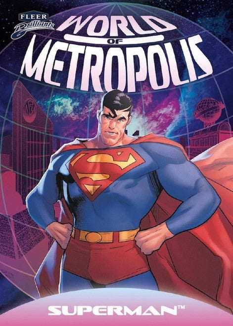 2025 Upper Deck Fleer Brilliants Superman Mega Box