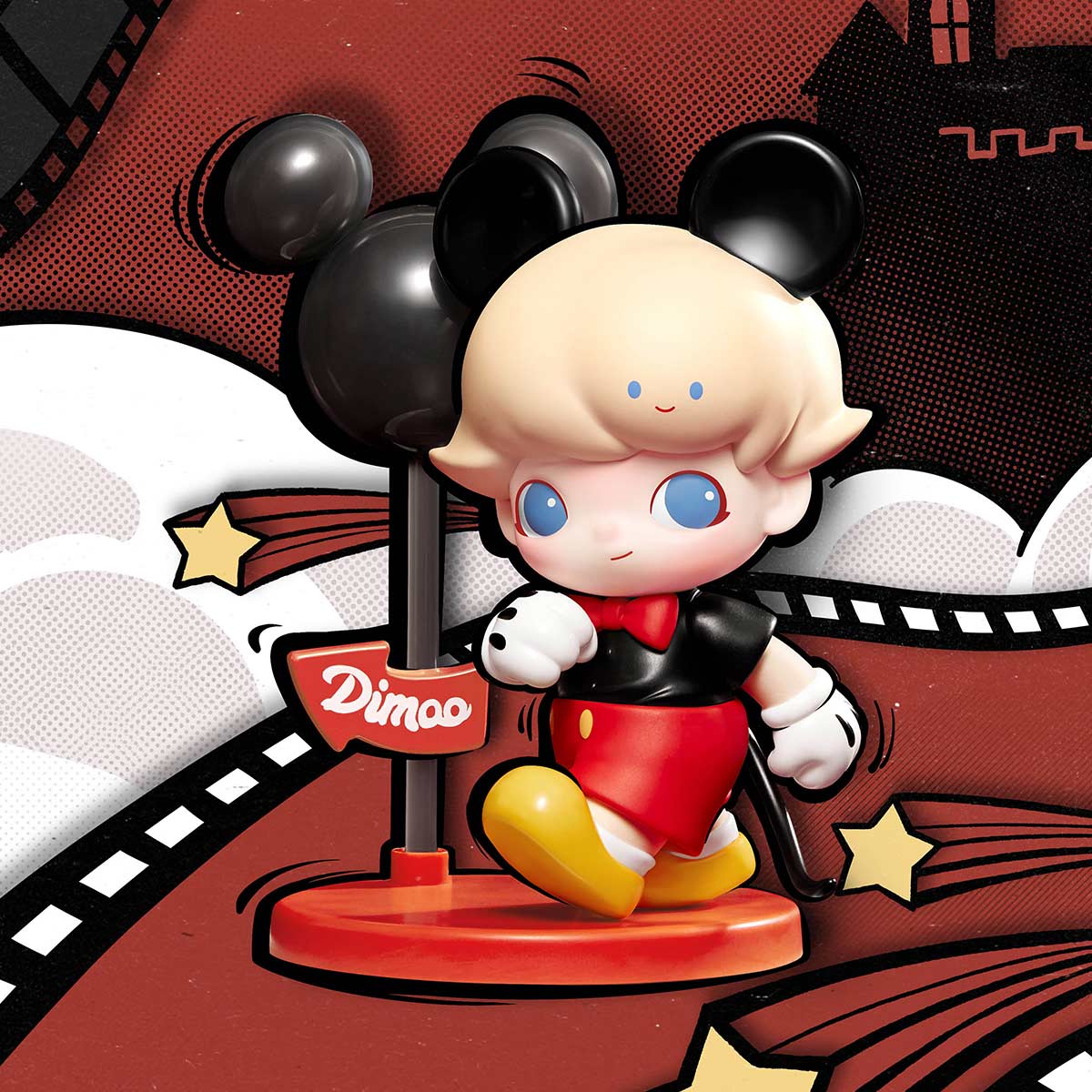 Pop Mart- DIMOO WORLD × DISNEY Series Figures