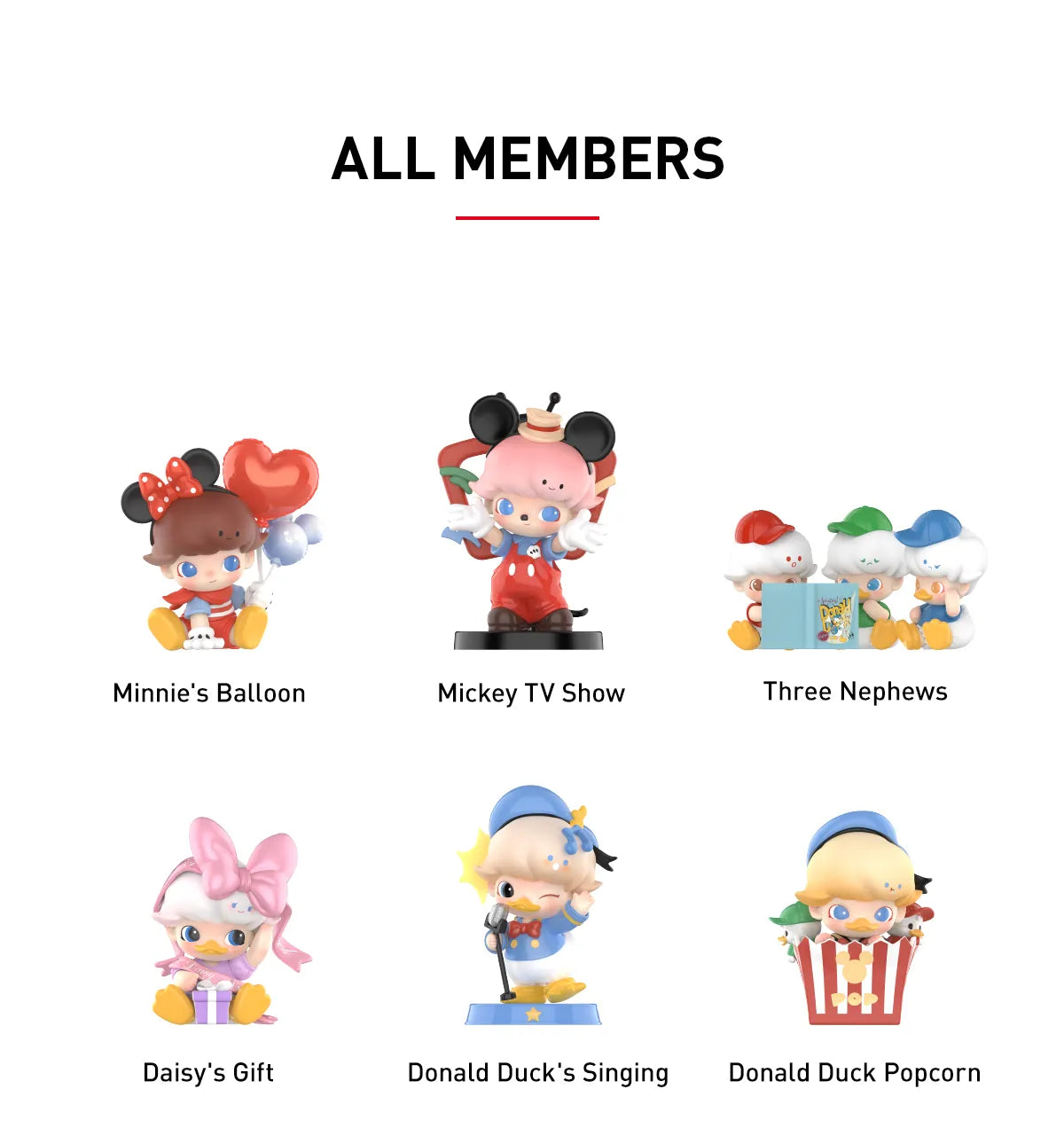 Pop Mart- DIMOO WORLD × DISNEY Series Figures