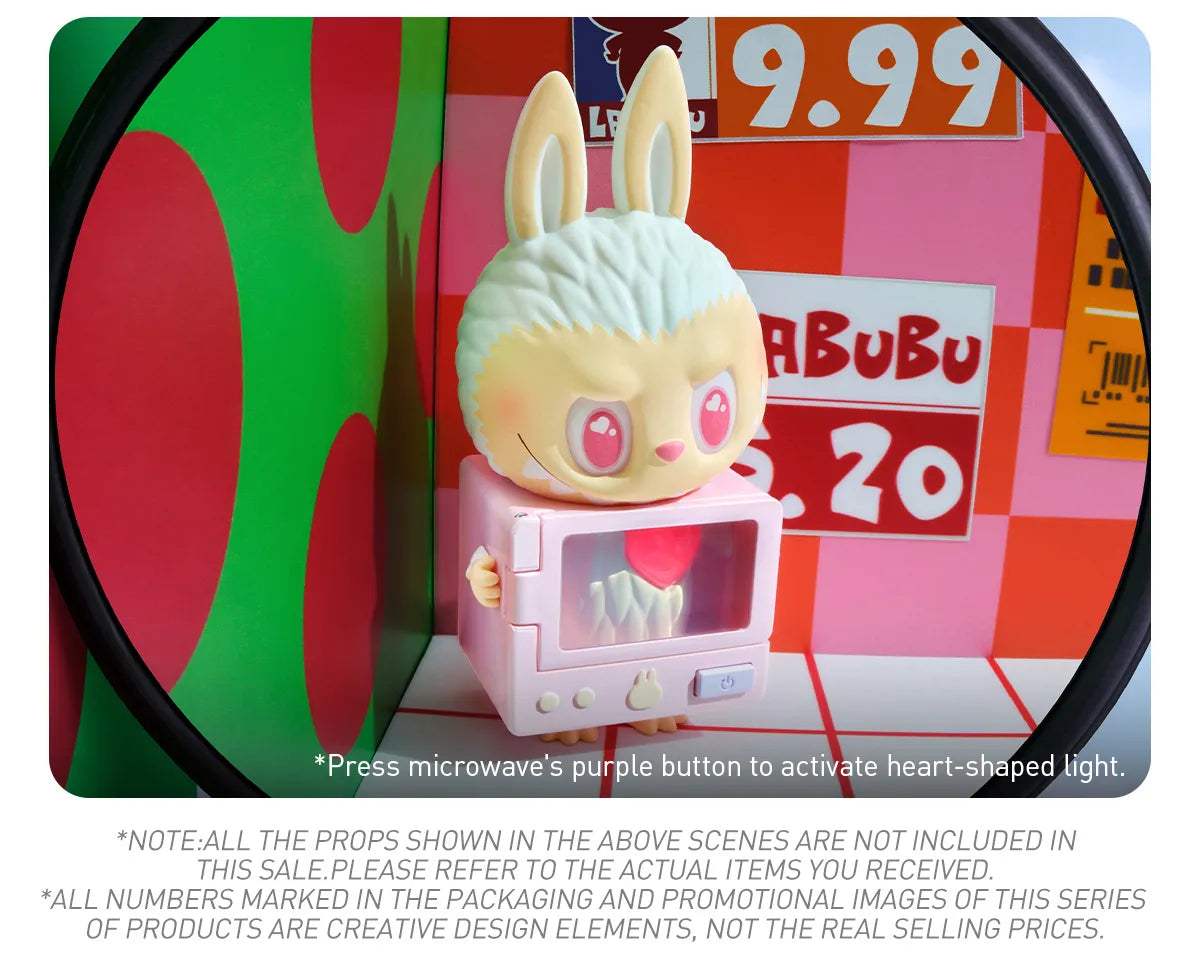 Pop Mart LABUBU THE MONSTERS Wacky Mart Series Figures