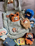 TOP TOY Naruto Beast Party Plush Keychains Gift Blind Box