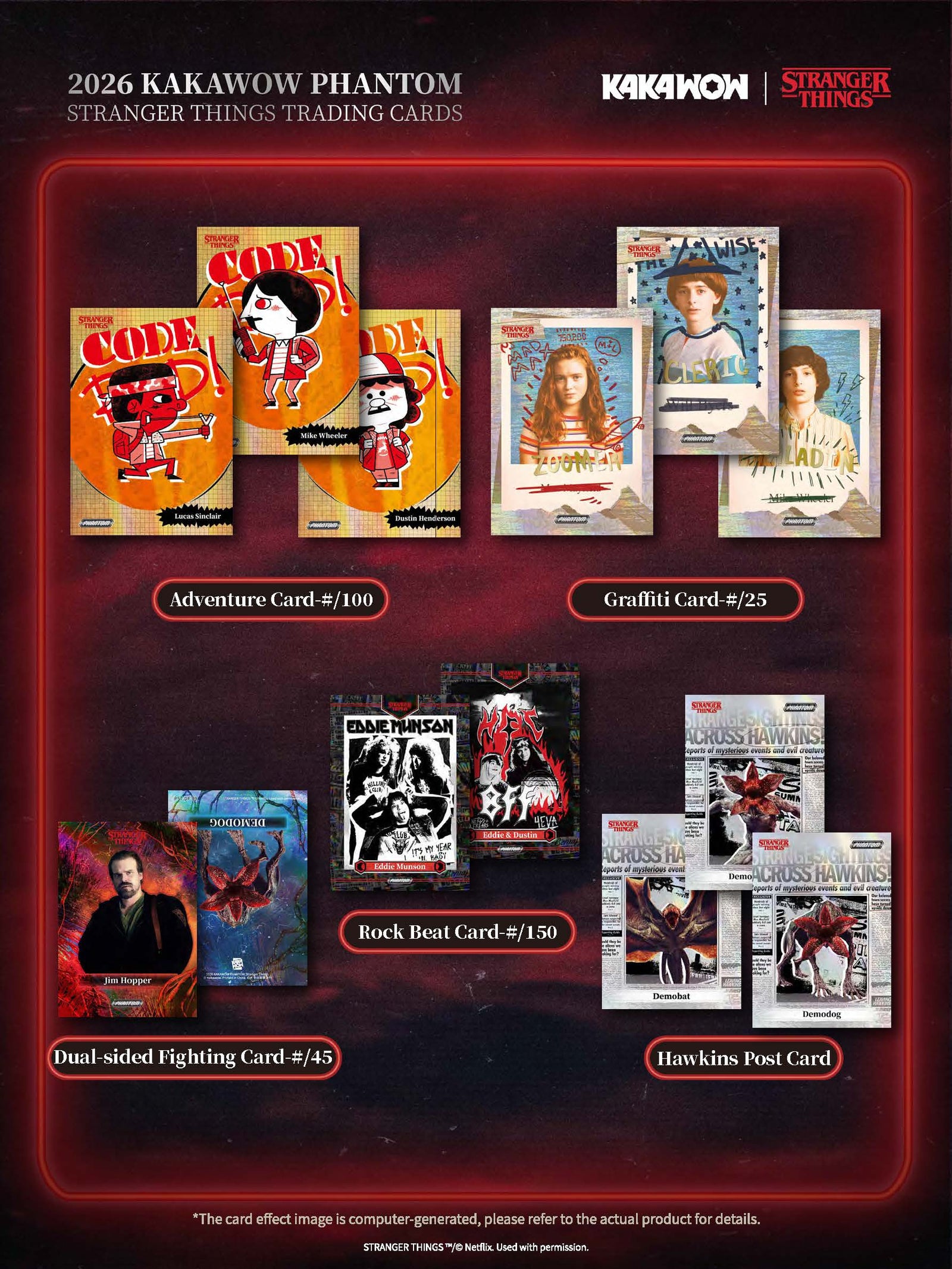 2026 Kakawow Phantom Stranger Things Hobby Box