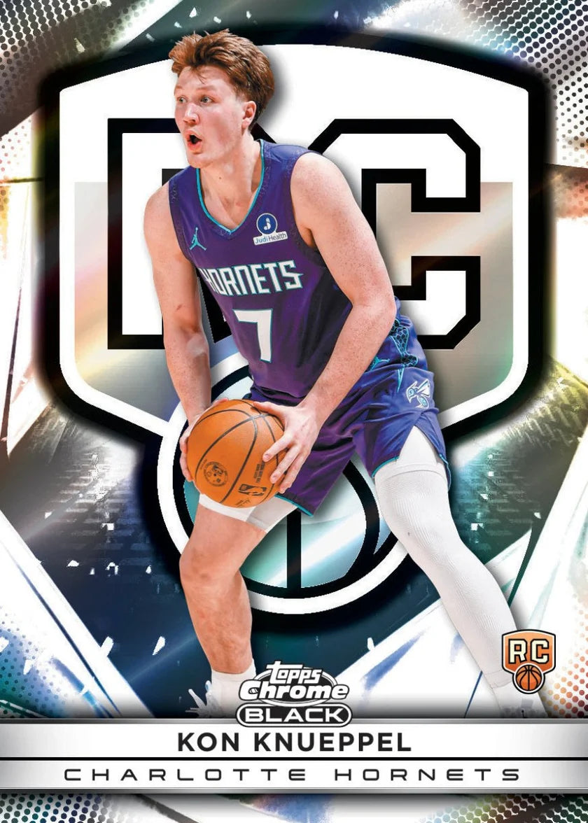 2025-26 Topps Chrome Black Basketball – Hobby Box