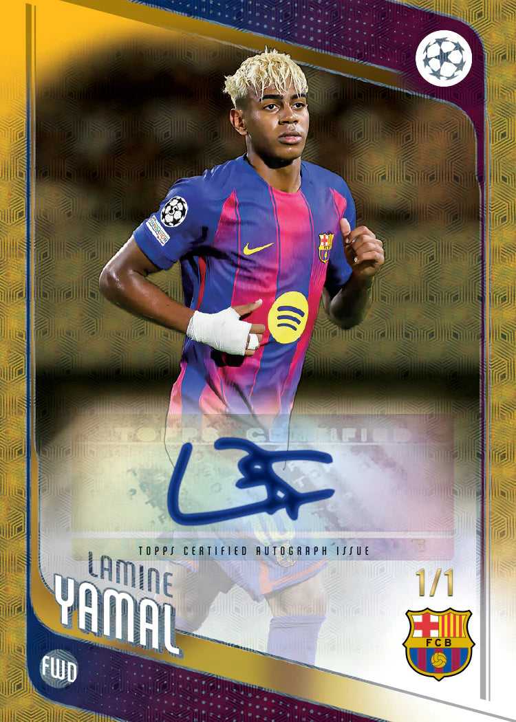 Topps UEFA Club Competitions 2025-26 - Spring Tin