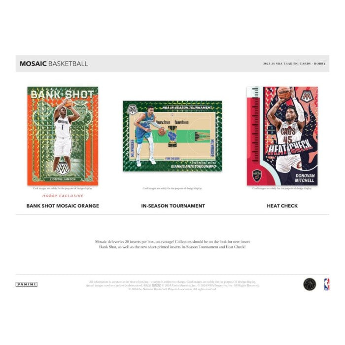 Panini Mosaic Basketball 23/24 Blaster - Shaks collectibles 