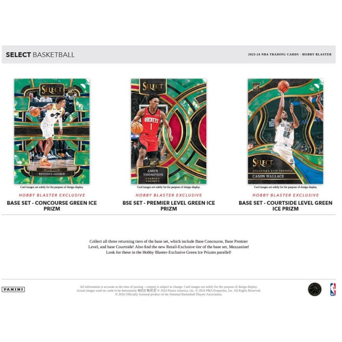 2023-24 Panini Select Basketball Hobby Blaster