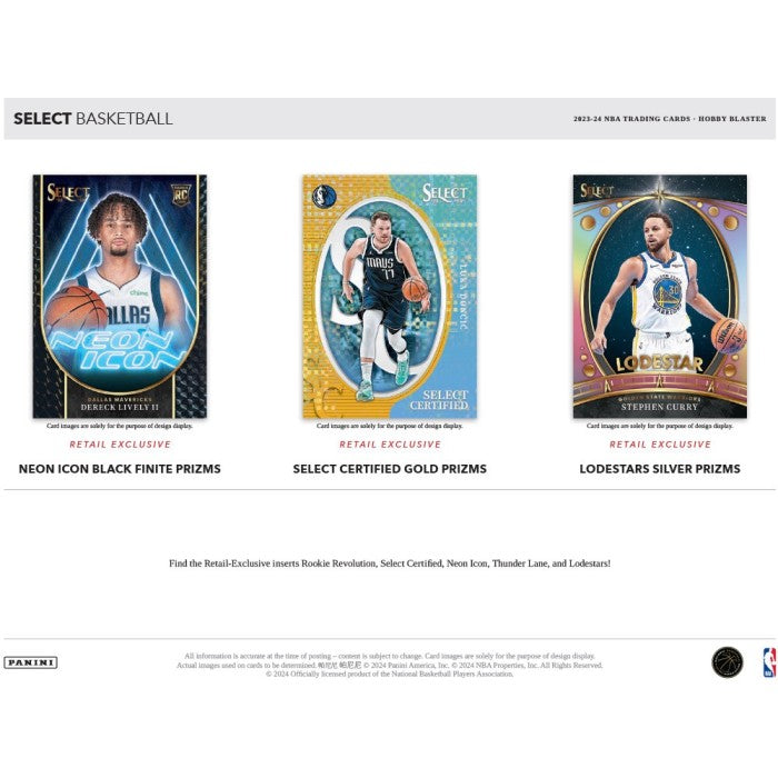 2023-24 Panini Select Basketball Hobby Blaster