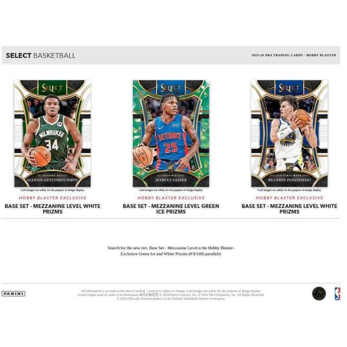 2023-24 Panini Select Basketball Hobby Blaster