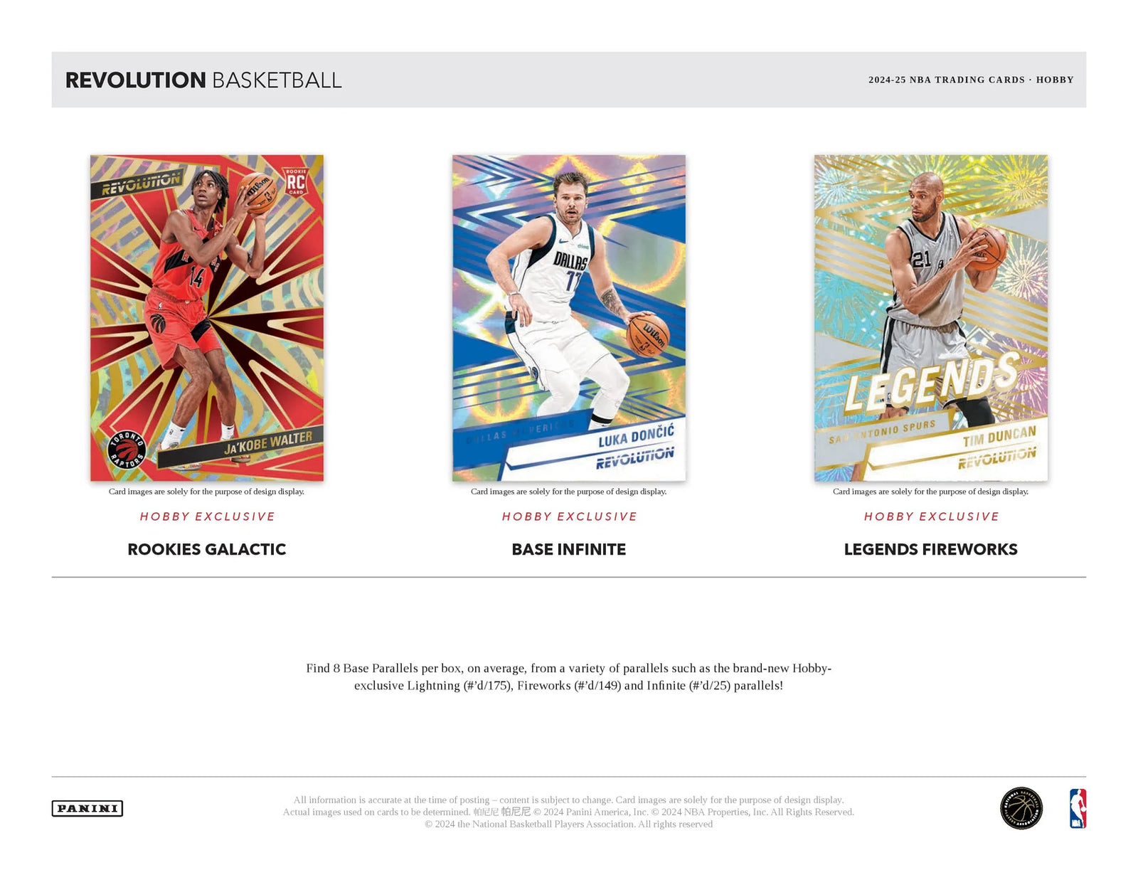 2024-25 Panini Revolution Basketball Hobby Box
