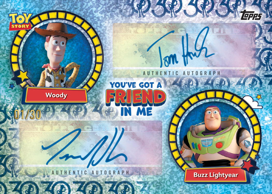 2025 Topps Disney 30 Years Of Toy Story Hobby Box