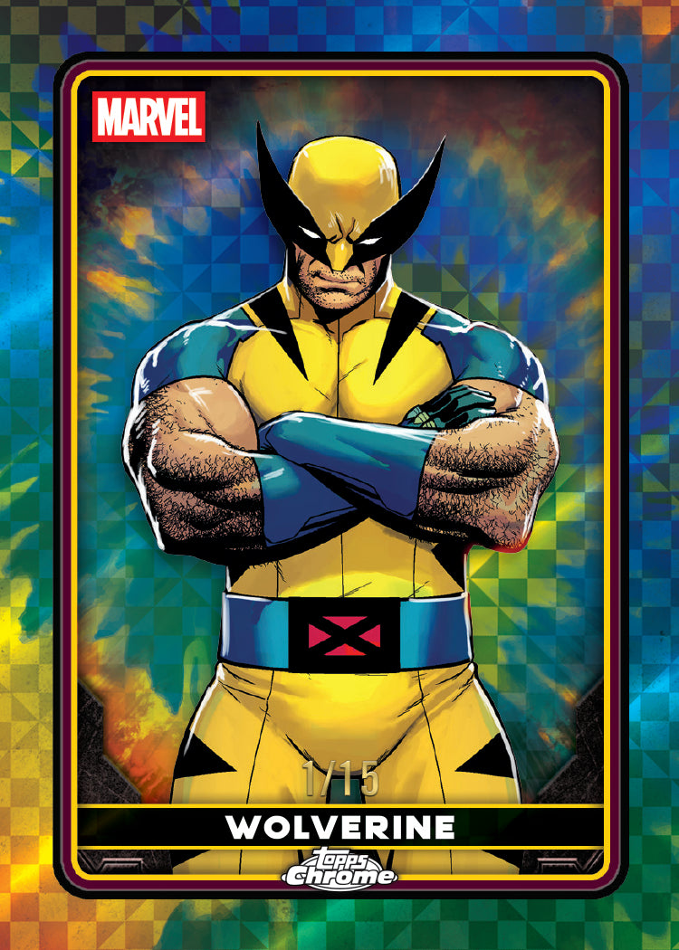 2025 Topps Chrome Marvel Deadpool Blaster Box