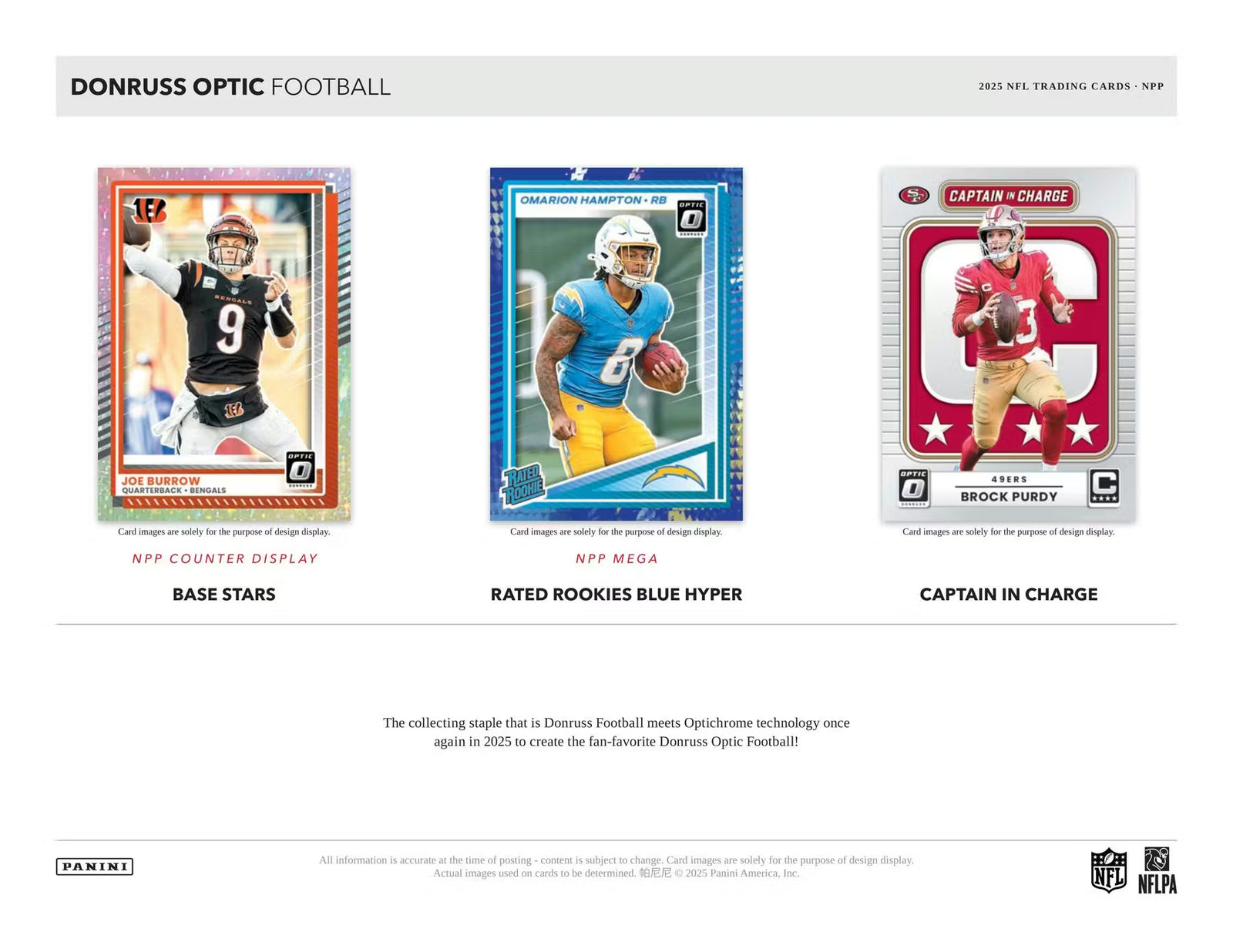 2025 Panini Donruss Optic Football Mega Box
