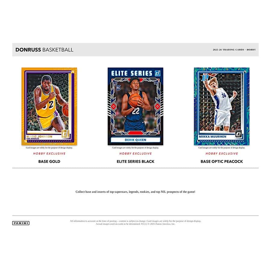 2025/26 Panini Donruss Basketball Hobby Box