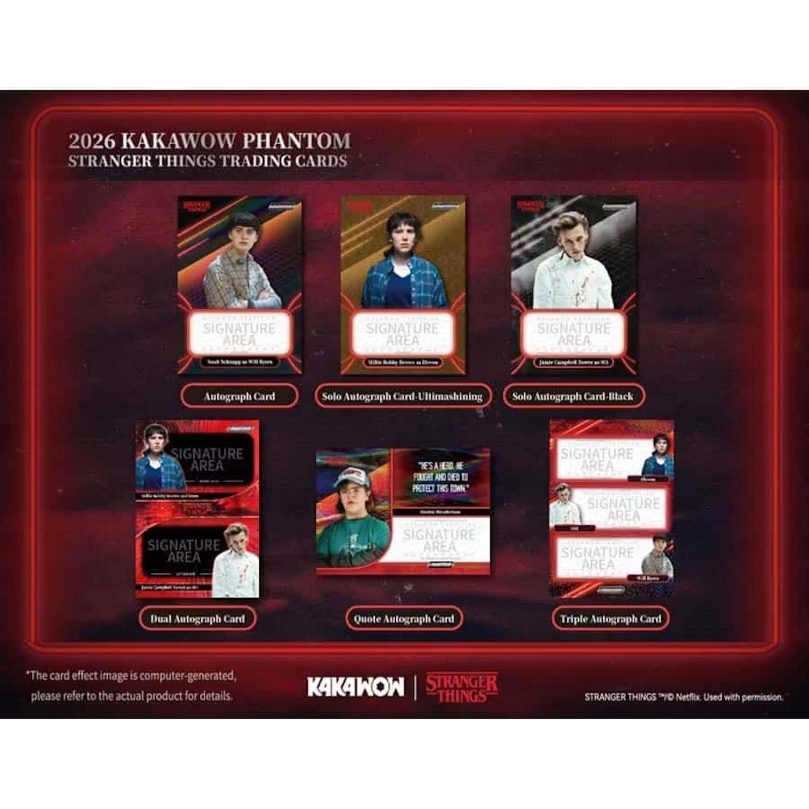 2026 Kakawow Phantom Stranger Things Hobby Box