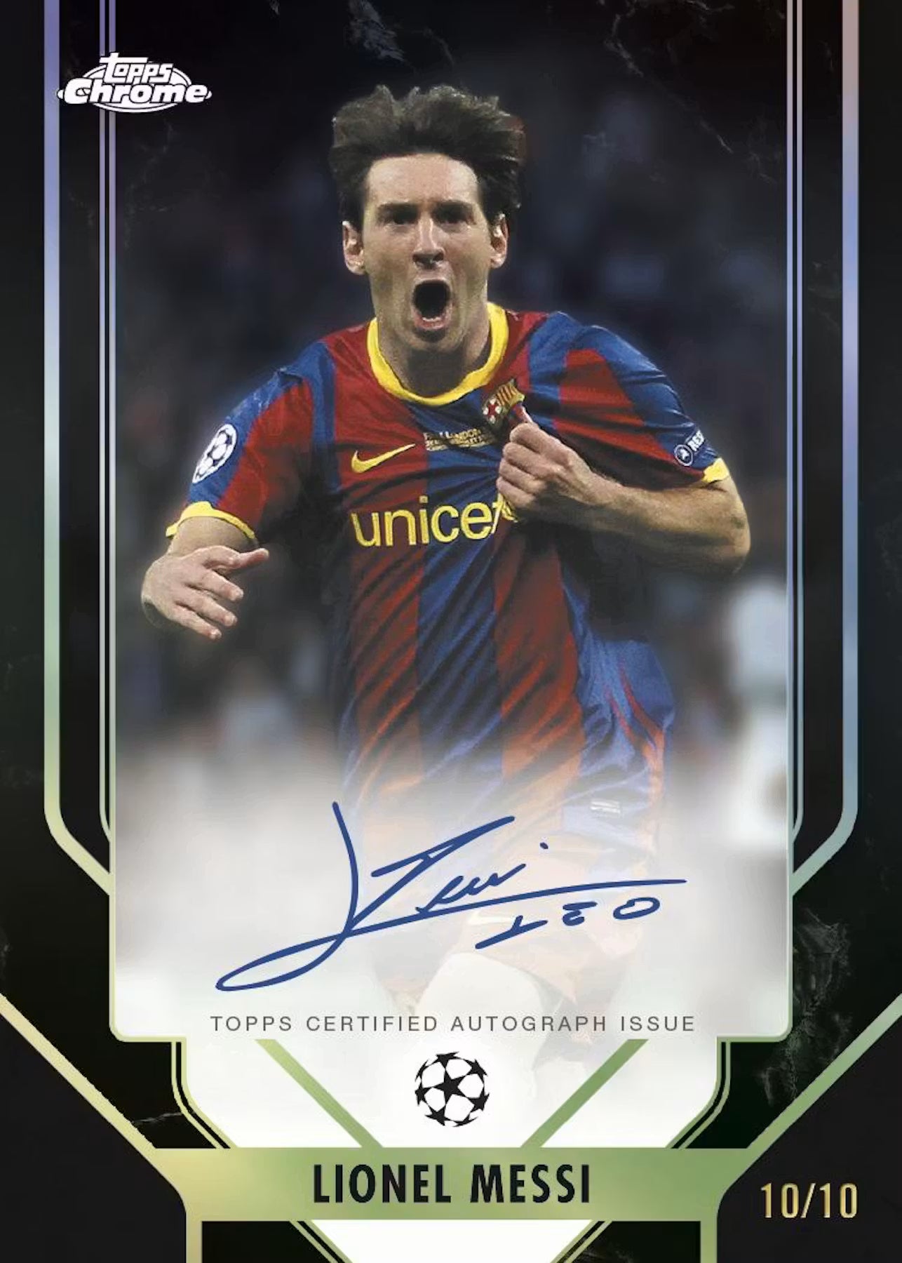 2025/26 Topps Chrome UEFA Club Competitions Soccer Hobby Box