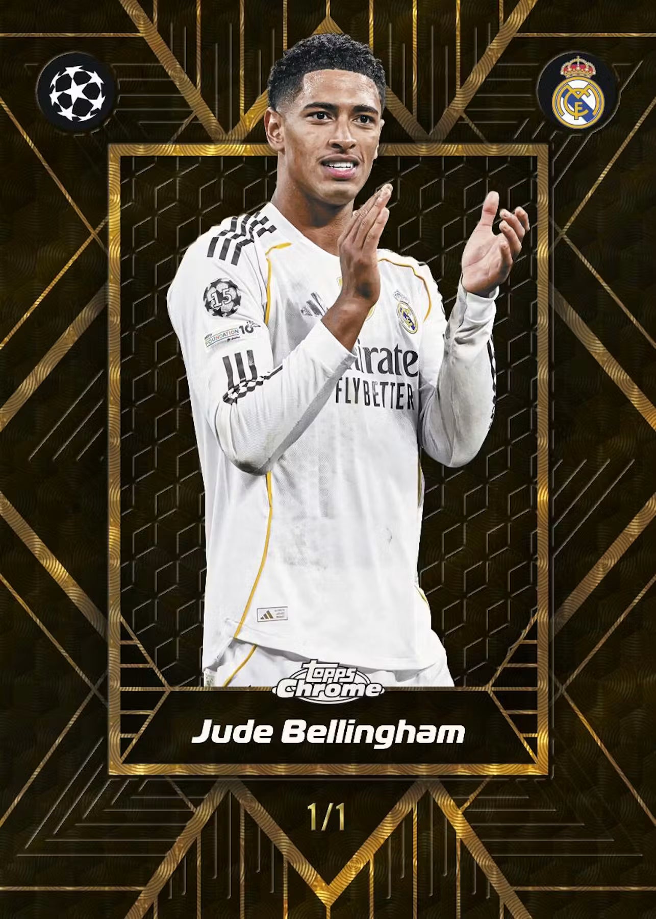 2025/26 Topps Chrome UEFA Club Competitions Soccer Hobby Box