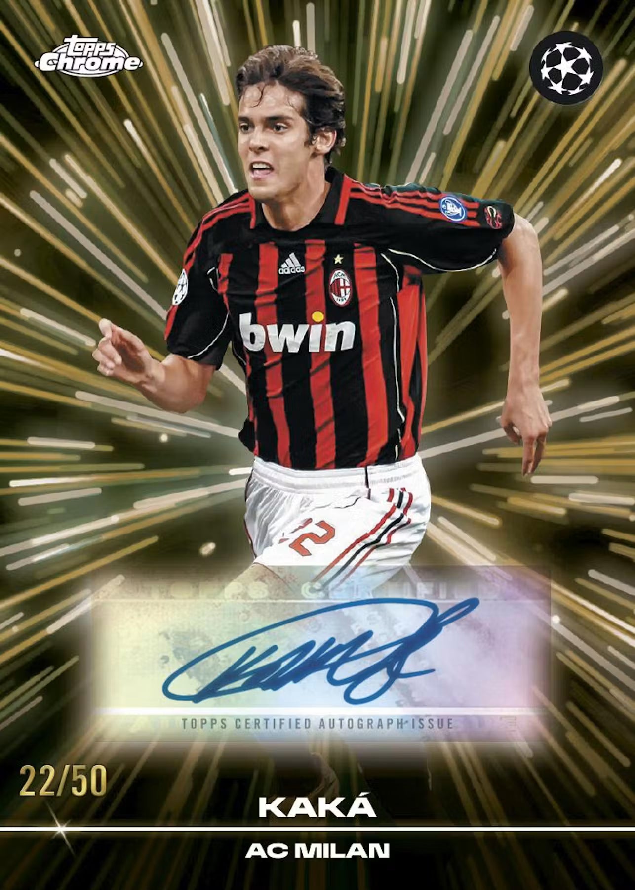 2025/26 Topps Chrome UEFA Club Competitions Soccer Hobby Box