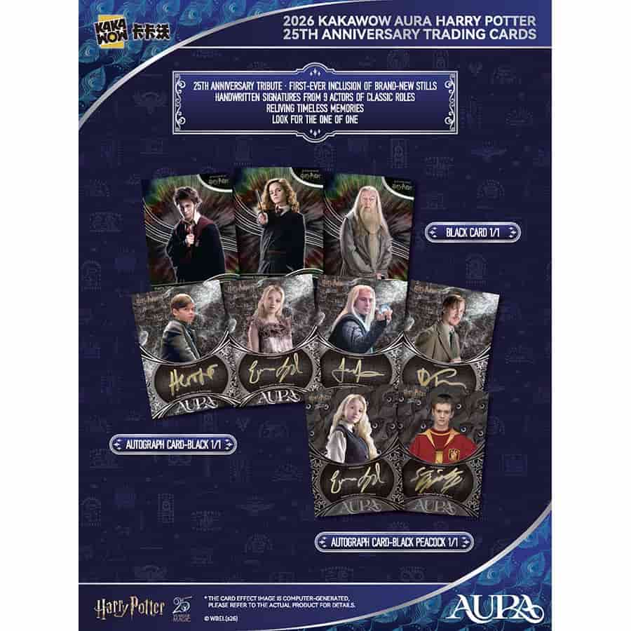 2026 Kakawow Aura Harry Potter 25th Anniversary Hobby