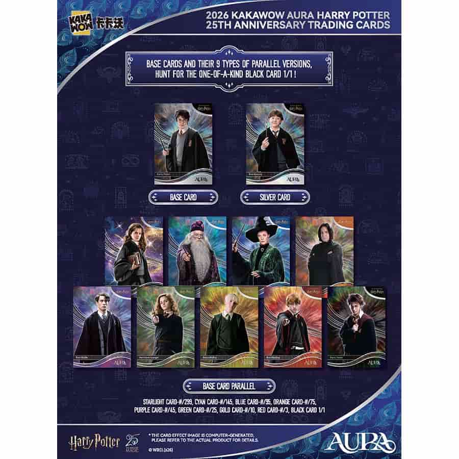 2026 Kakawow Aura Harry Potter 25th Anniversary Hobby