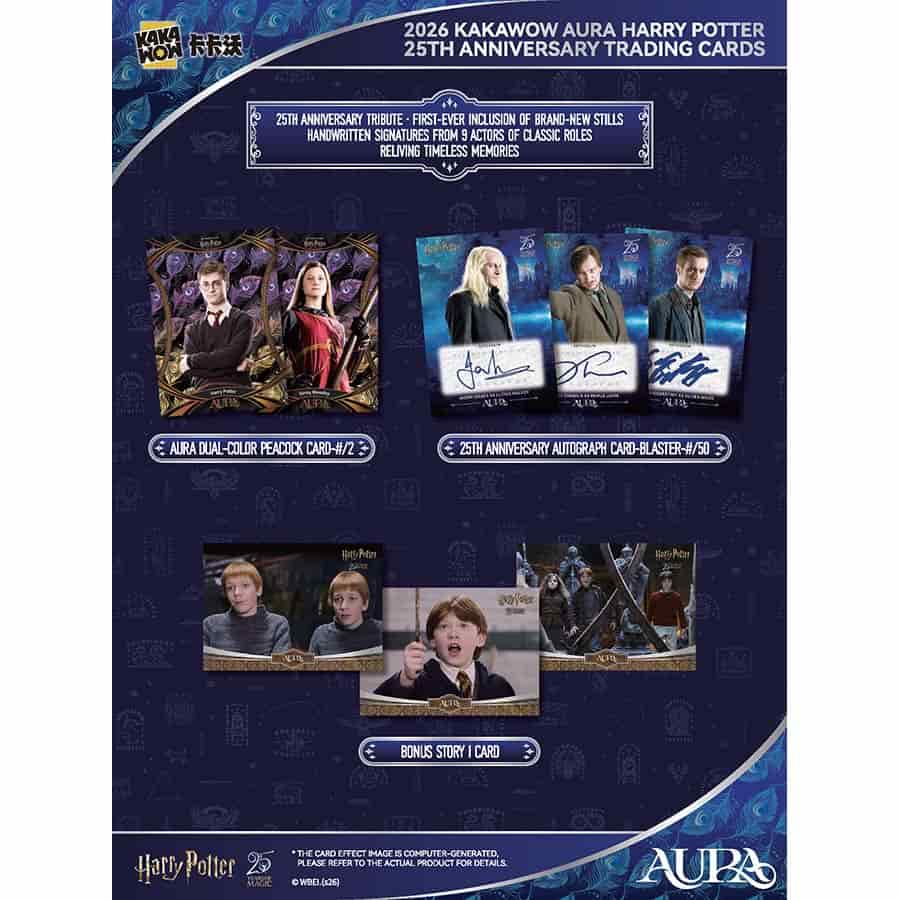 2026 Kakawow Aura Harry Potter 25th Anniversary Blaster