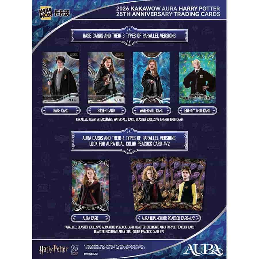 2026 Kakawow Aura Harry Potter 25th Anniversary Blaster