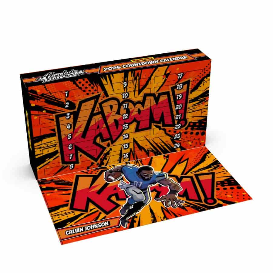 2026 Panini Absolute Football KABOOM! Countdown Calendar – NFL