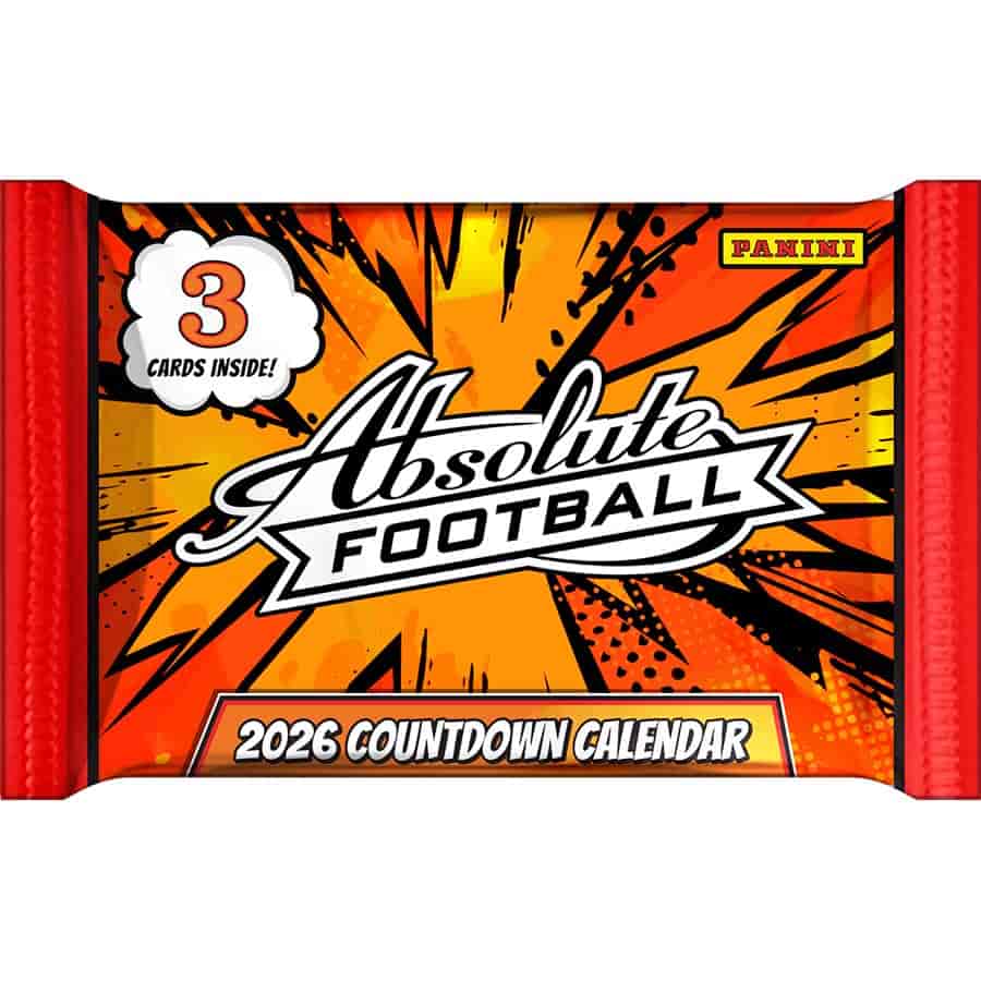 2026 Panini Absolute Football KABOOM! Countdown Calendar – NFL