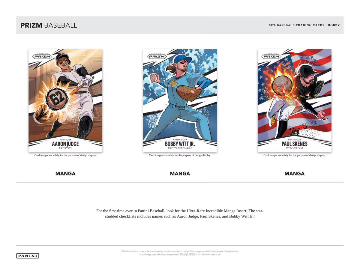 2026 Panini Prizm Baseball – Hobby Box