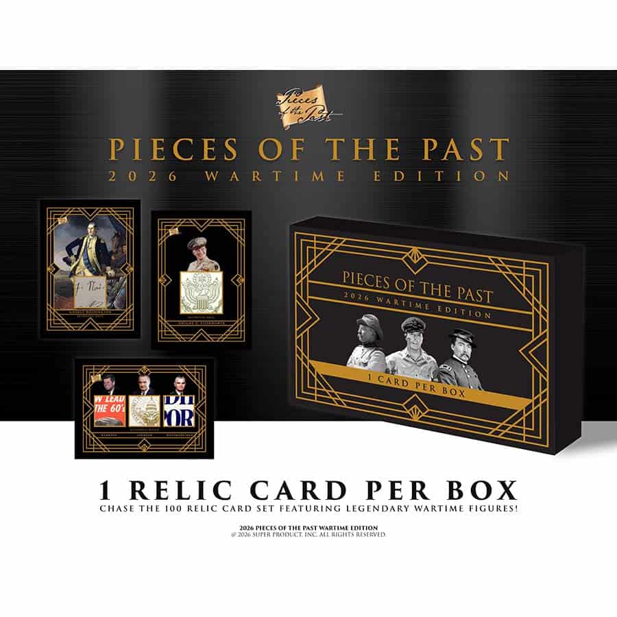 2026 Keepsake Pieces of the Past WarTime Edition Hobby Box