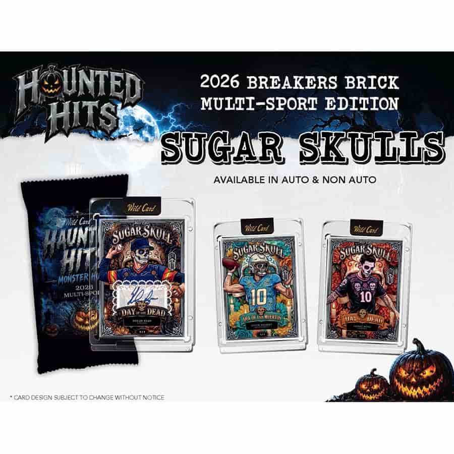 2026 Wild Card Haunted Hits Breakers Brick – Multi-Sport Hobby