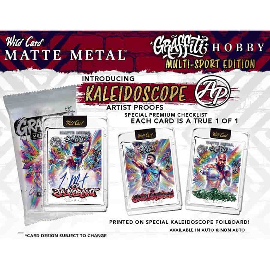 2026 Wild Card Matte Metal Graffiti Multi-Sport Edition – Box