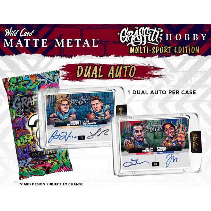 2026 Wild Card Matte Metal Graffiti Multi-Sport Edition – Box