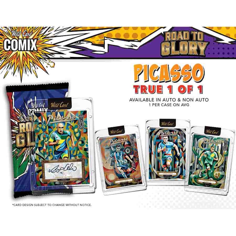 2026 Wild Card Comix Soccer Road to Glory Hobby Box