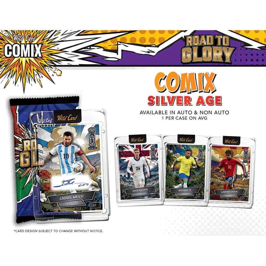 2026 Wild Card Comix Soccer Road to Glory Hobby Box