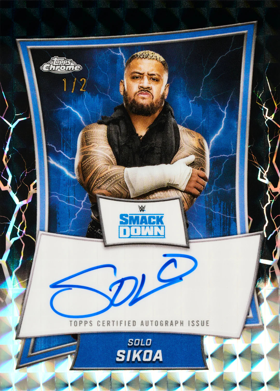 2025 Topps WWE Chrome- Mega Box