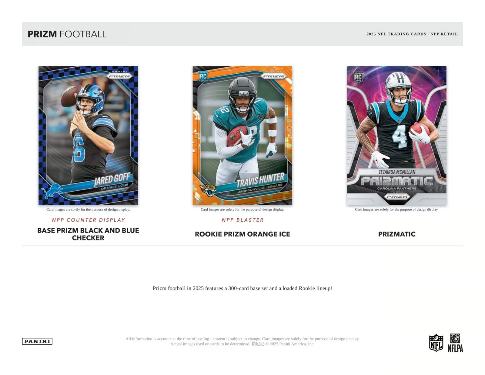 2025 Panini Prizm Football Mega Box