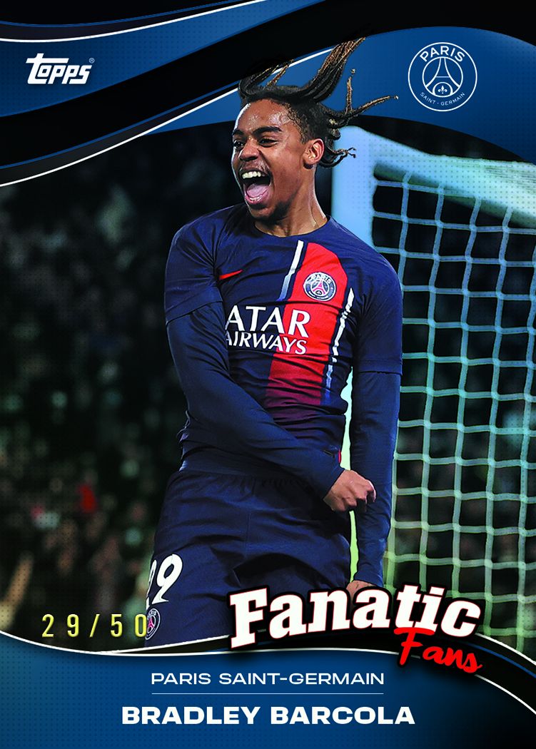 Topps Paris Saint-Germain Fan Set 2024/25 - Shaks collectibles 